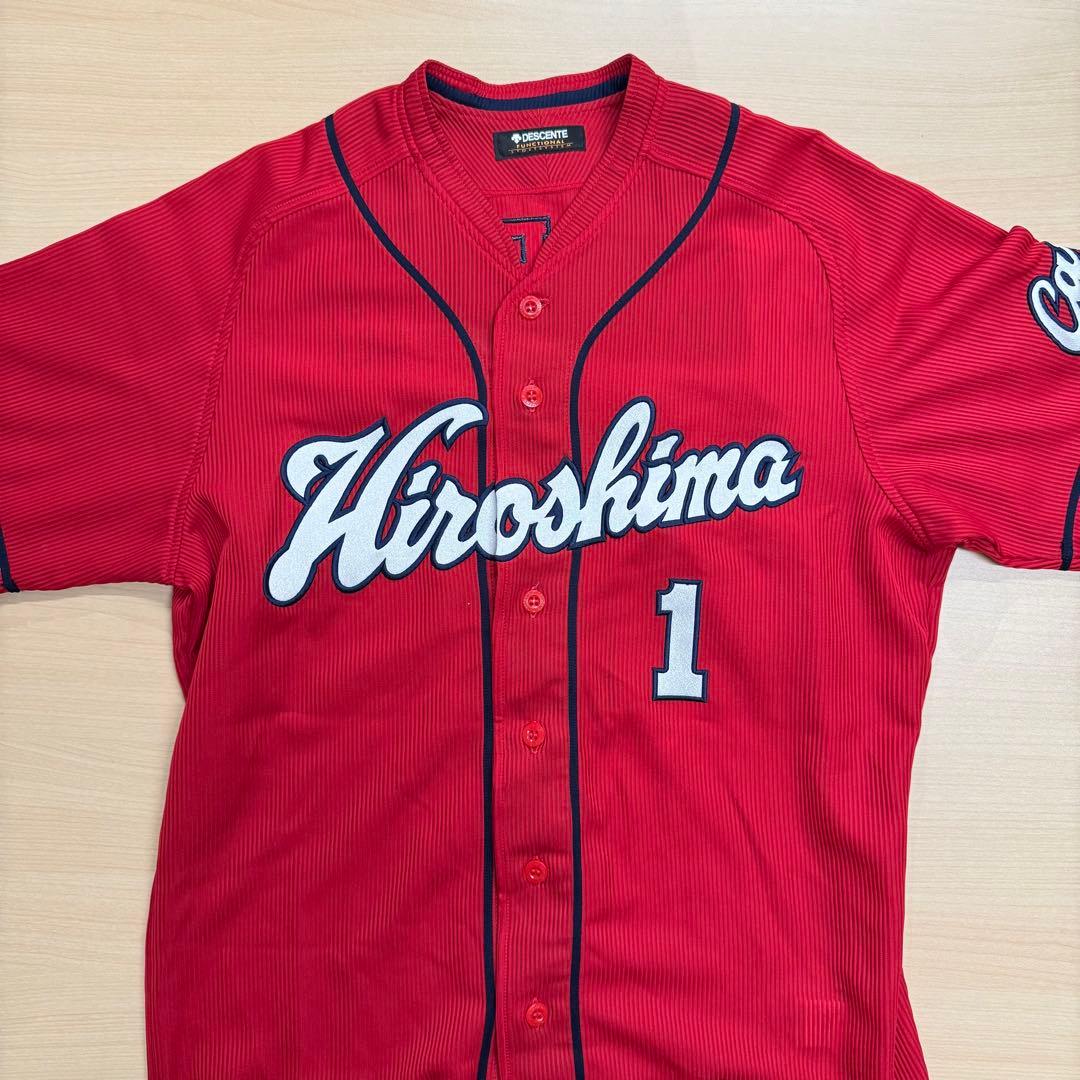 カープ　ハイクオリティレプユニ　１前田智徳　ビジター　Ｍサイズ