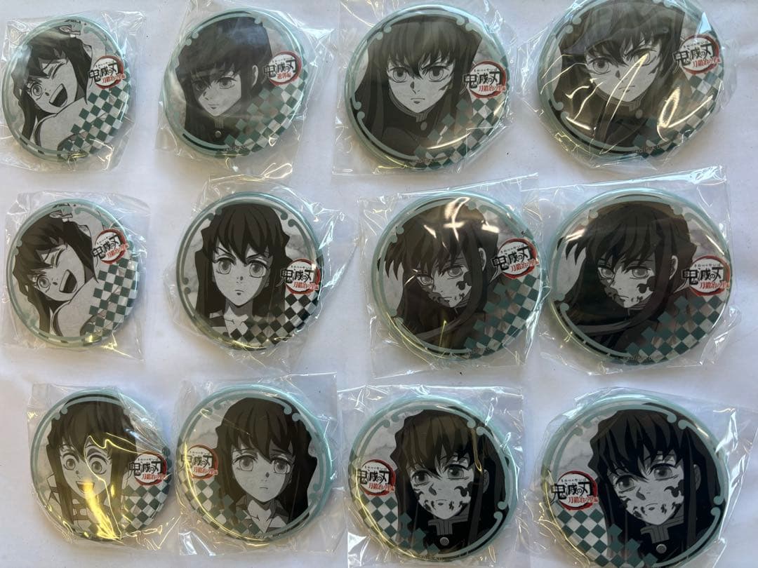鬼滅の刃 時透有一郎＆無一郎缶バッジ ufotable ダイニング　お楽しみくじ