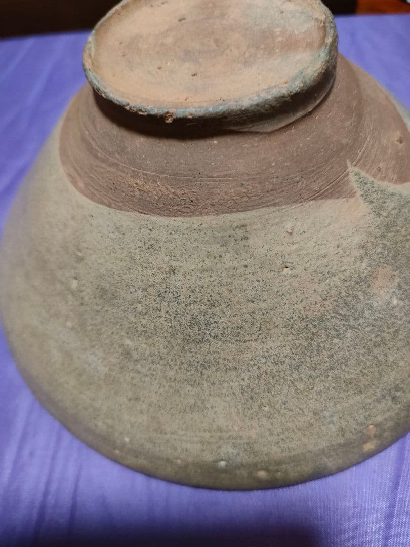 高麗青磁茶碗　朝鮮美術　時代物アンティーク