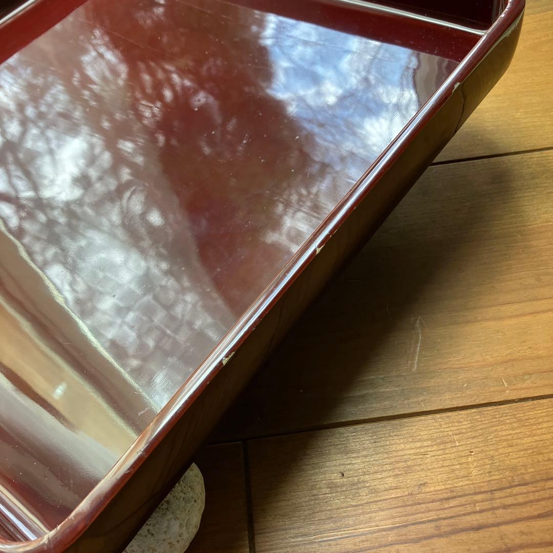 お膳　お盆　塗り物　四膳