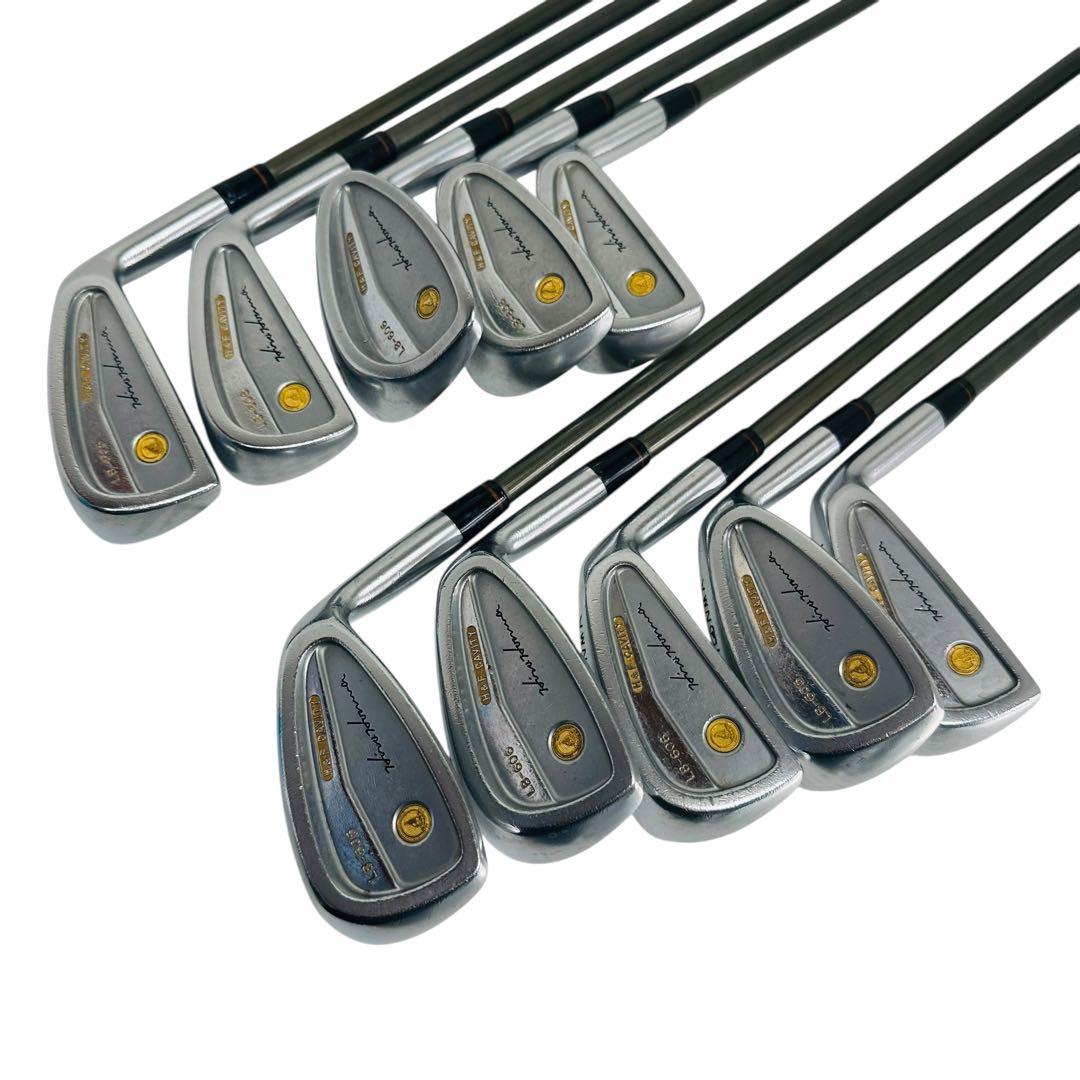ホンマ LB-606 4S 金モグラ メンズアイアンセット 10本 R　 星4