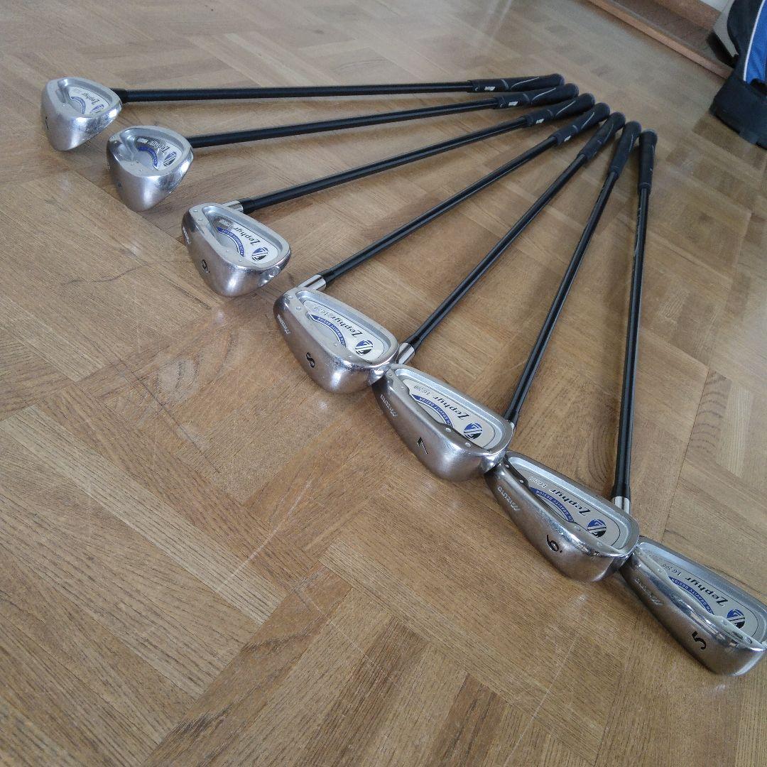 Mizuno T-ZOID ゴルフバッグ・アイアン７本のセット
