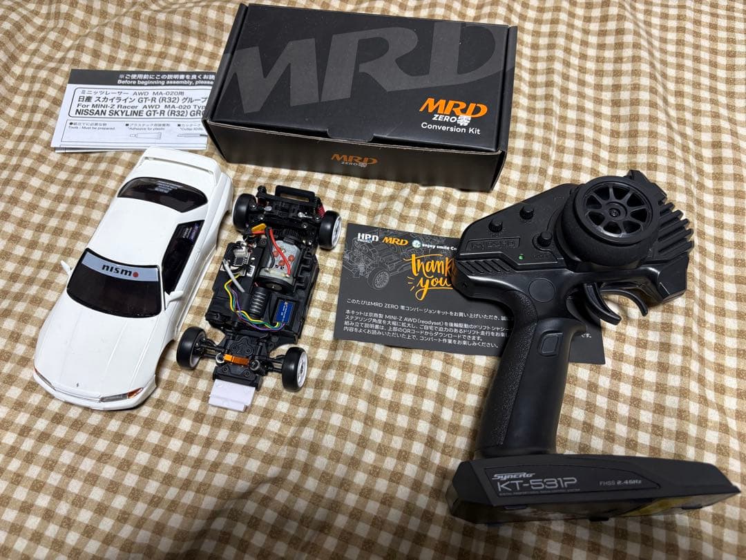 MINI-Z AWD改MRDコンバージョン済みフルセット