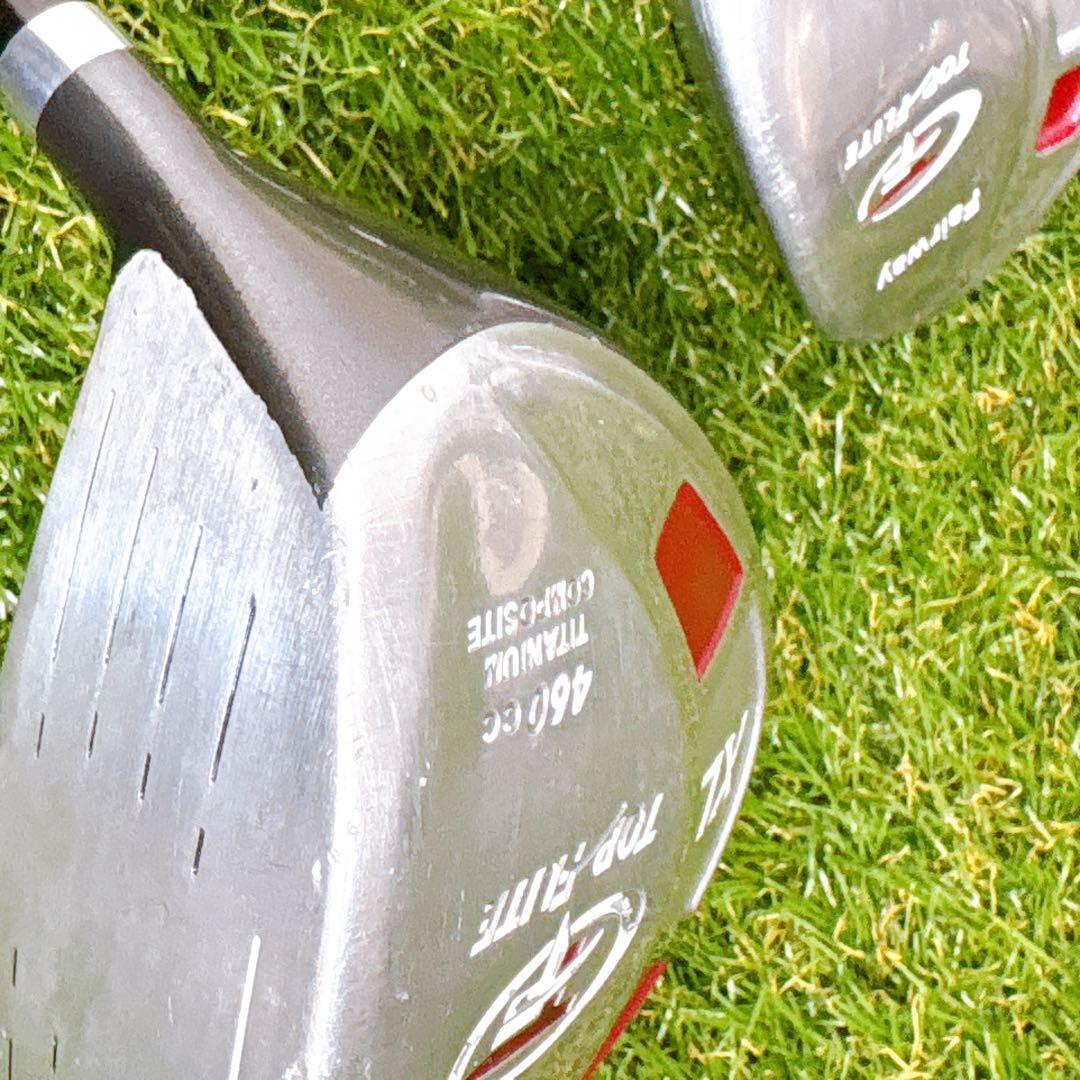 レディースゴルフクラブセット　トップフライト　7本　可愛いキャディバッグ付き