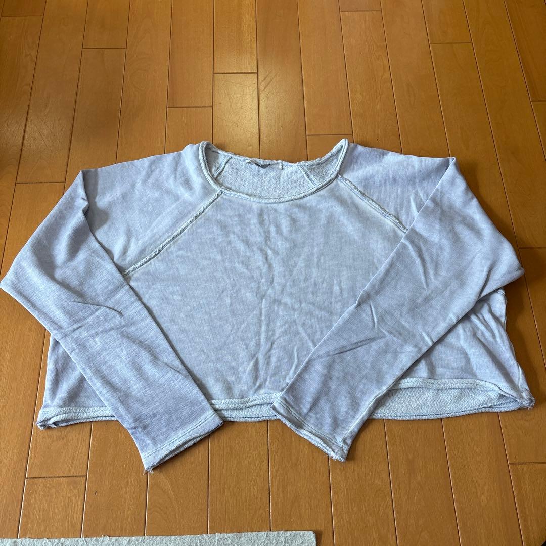 Salvation クロップド長袖トレーニングウェア Sサイズ