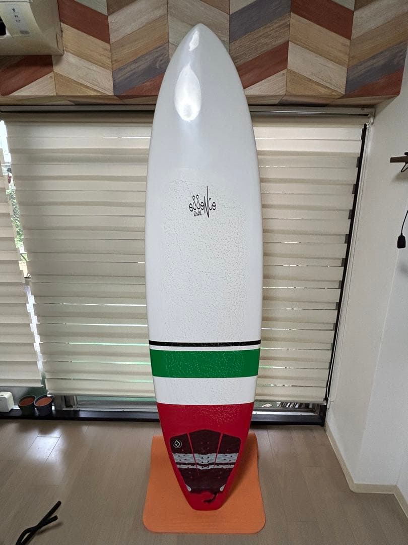 【良品】essence ファンボード 白 赤 緑　（フルセット）　大幅