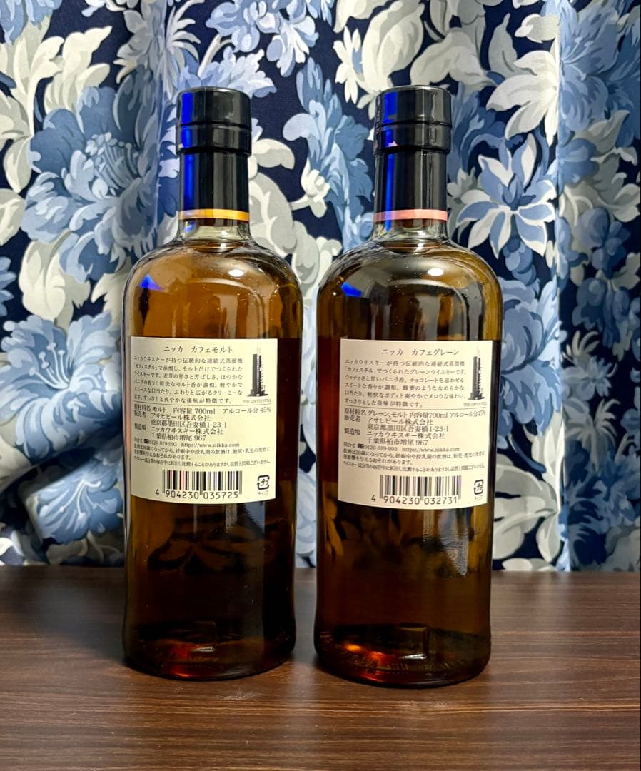 ニッカ カフェグレーン、カフェモルトのセット