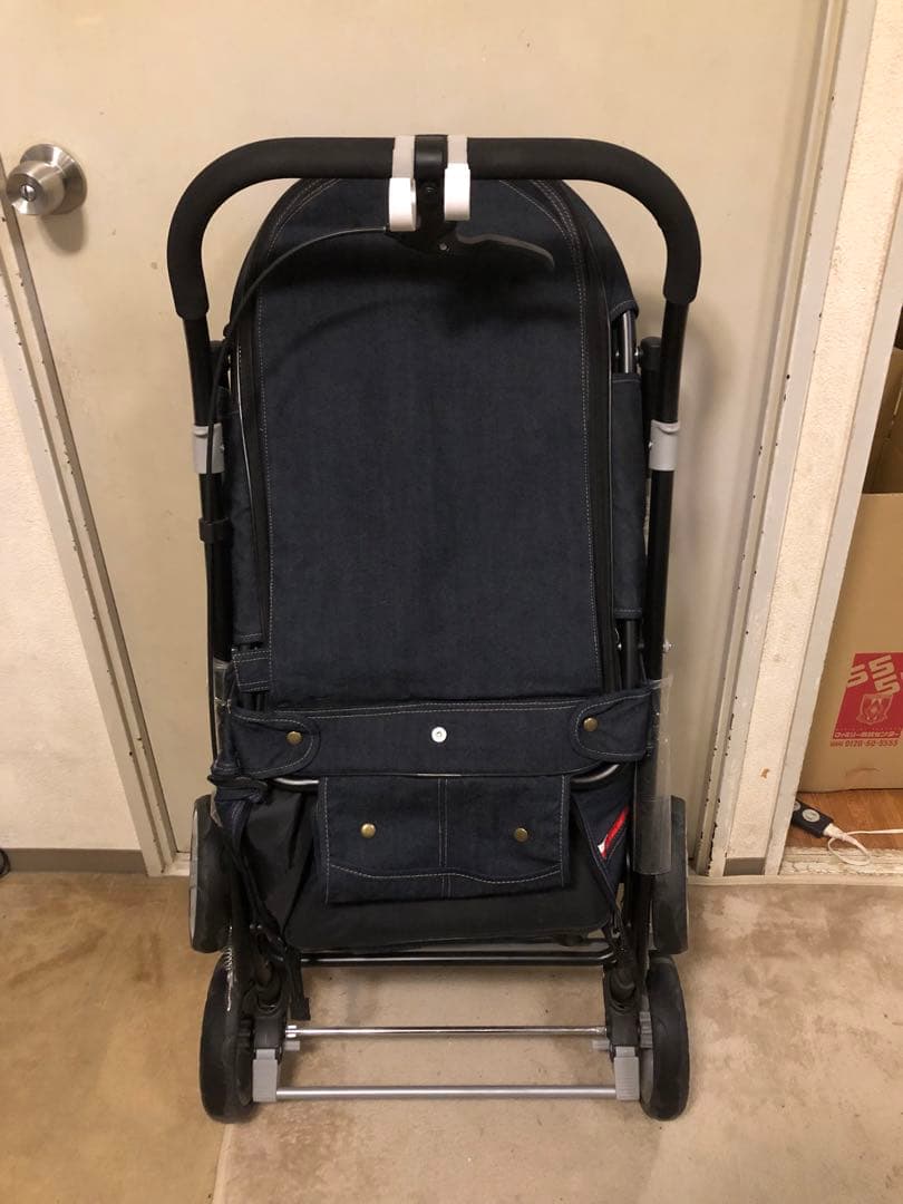 ボンビアルコン ペットカート プログレ・デニム 30kgまで可 美品