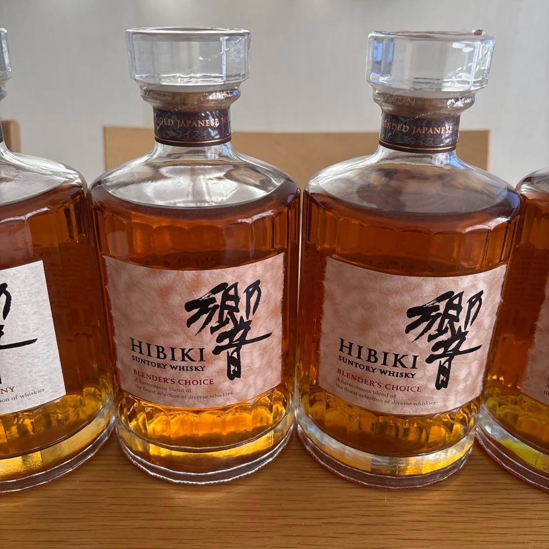 響　ブレンダーズチョイス3本　ジャパニーズハーモニー1本