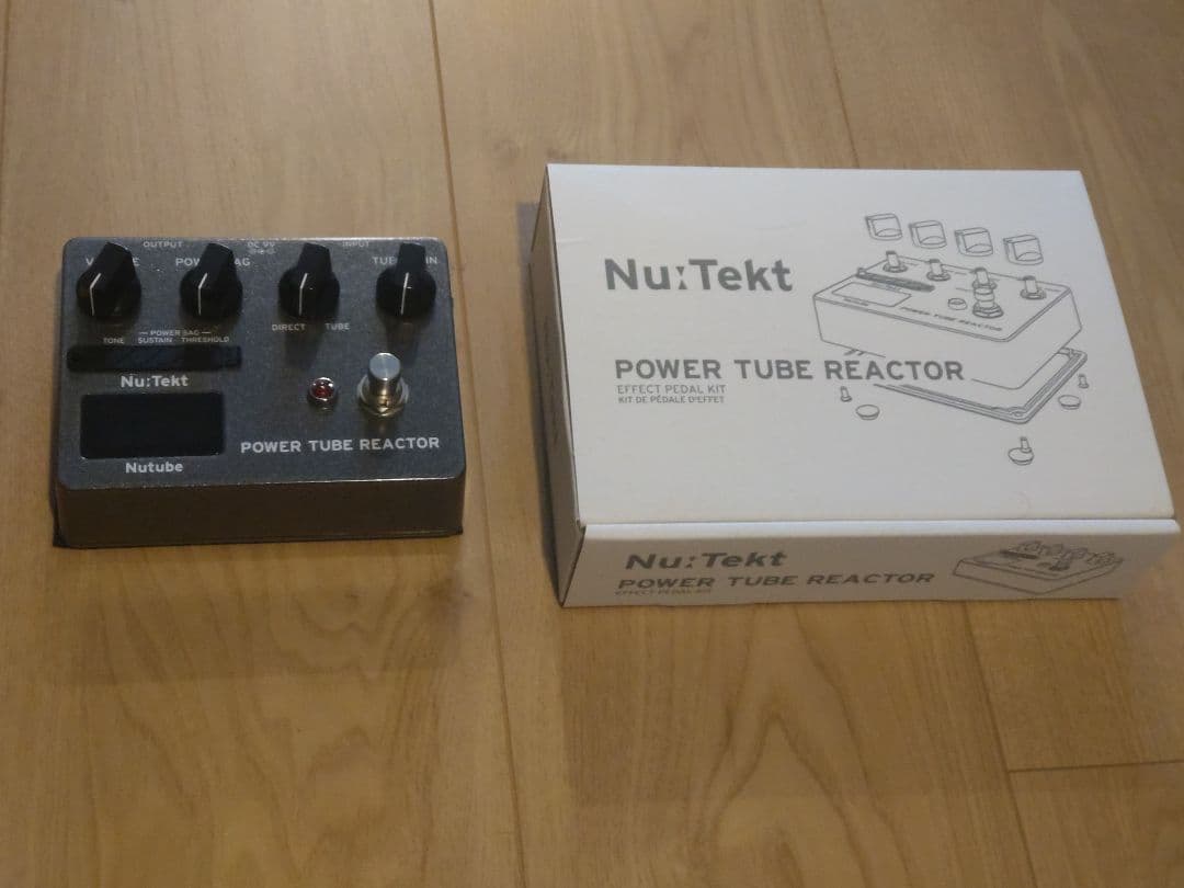 Nu:Tekt POWER TUBE REACTOR nutube ほぼ新品
