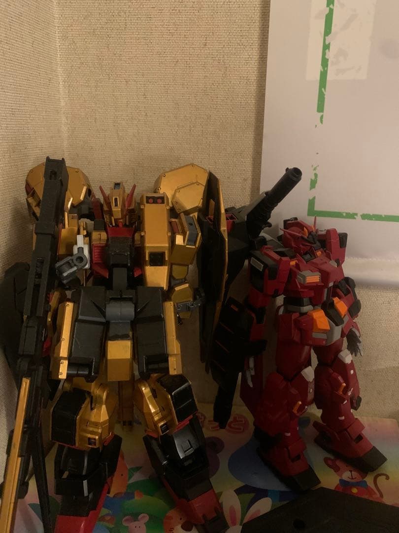 ガンプラ　MG 全塗装　二機