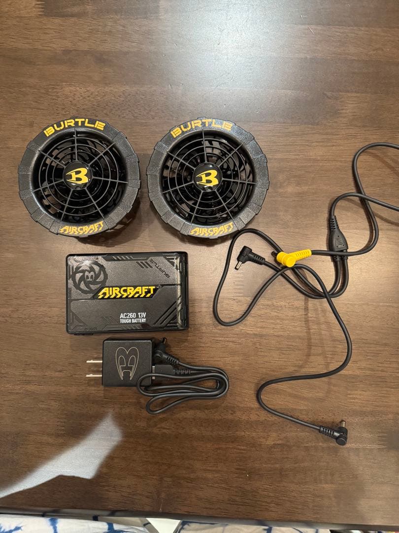 バートル ファン バッテリー 充電器 セット　13V