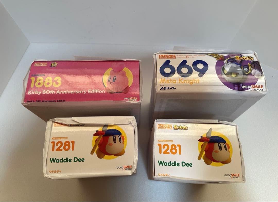 ねんどろいど　カービィ30th　メタナイト　ワドルディ×2 (4点セット)