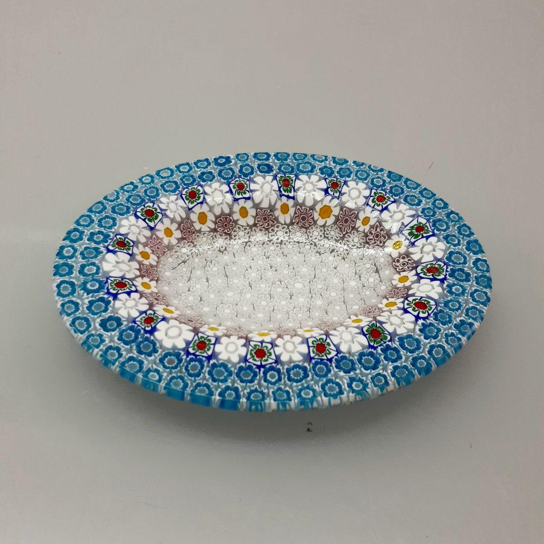 MURANO GLASS ミルフィオリ プレート 皿