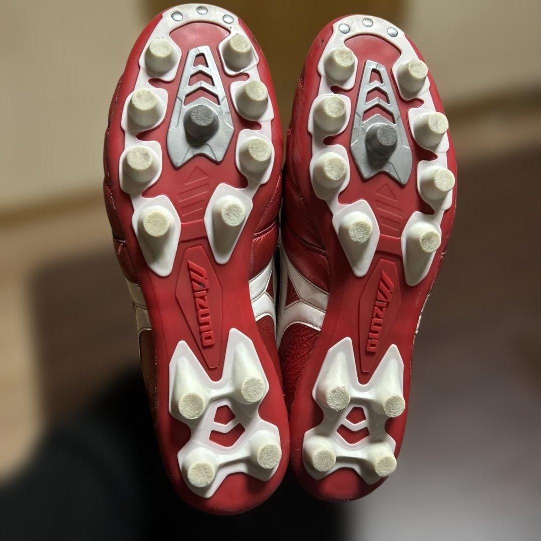 Mizuno Morelia レッド/ホワイト　モレリアエリート
