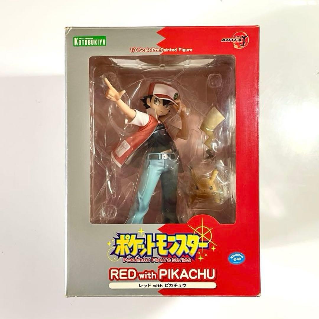 ARTFX J レッド with ピカチュウ　ポケモン　フィギュア