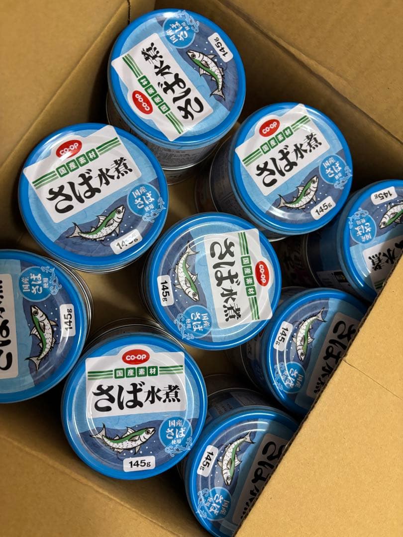 【超お得】さば　水煮缶　味噌煮缶　145g×48缶セット　サバ缶　缶詰