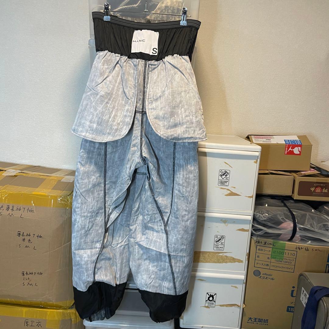 新品花柄スキーパンツ M 男女兼用