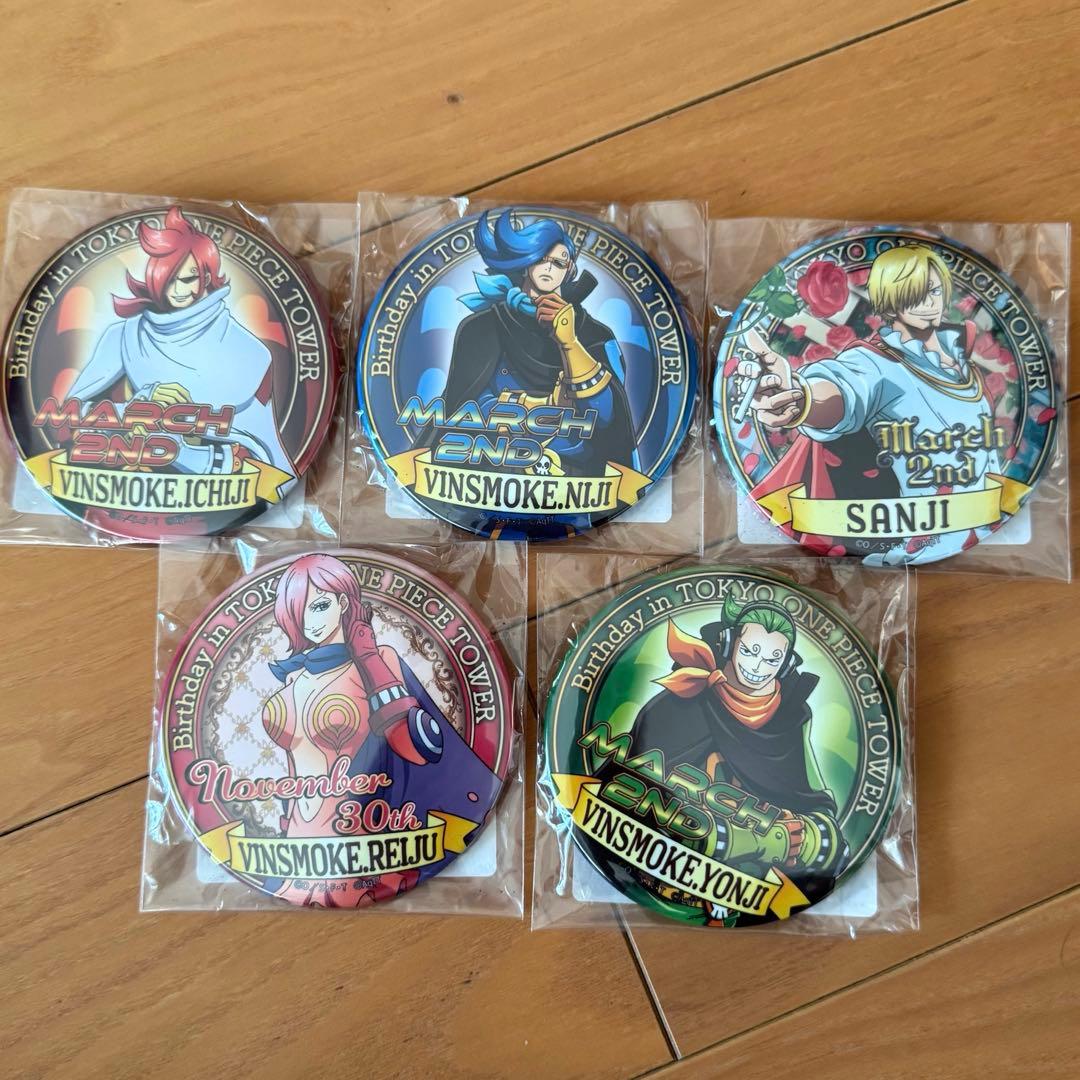 ONEPIECE 東京タワー 限定 缶バッジ