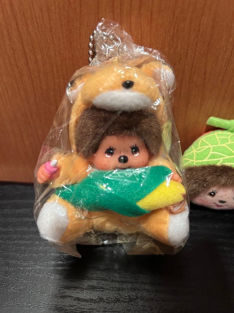 北海道限定！キツネ モンチッチ&メロンマグネット