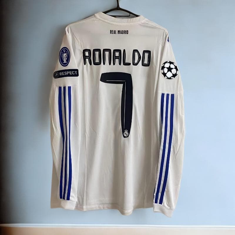 10-11 レアル・マドリード RONALDO 長袖 シャツ 背番号7