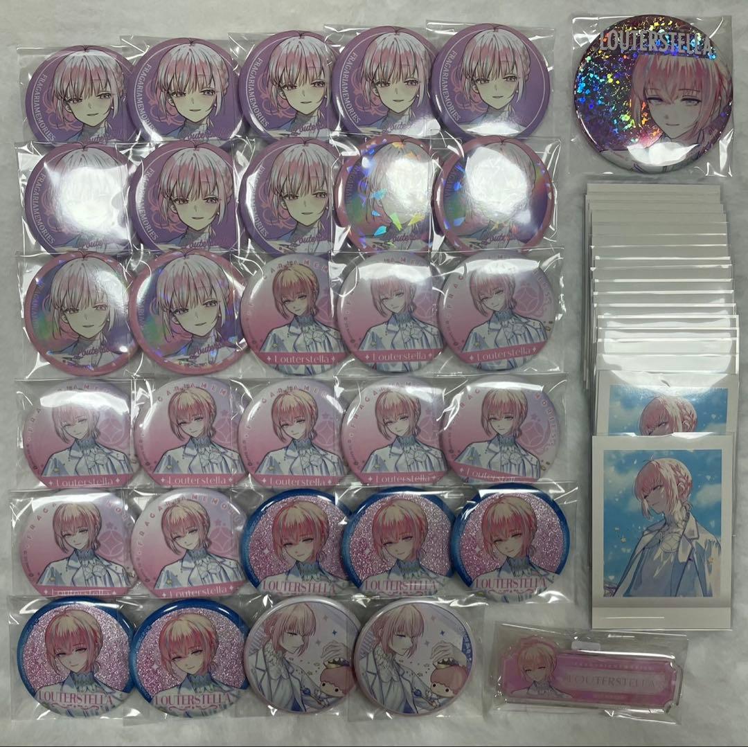 フラガリアメモリーズ　ルタールステラ　缶バッジ　まとめ売り