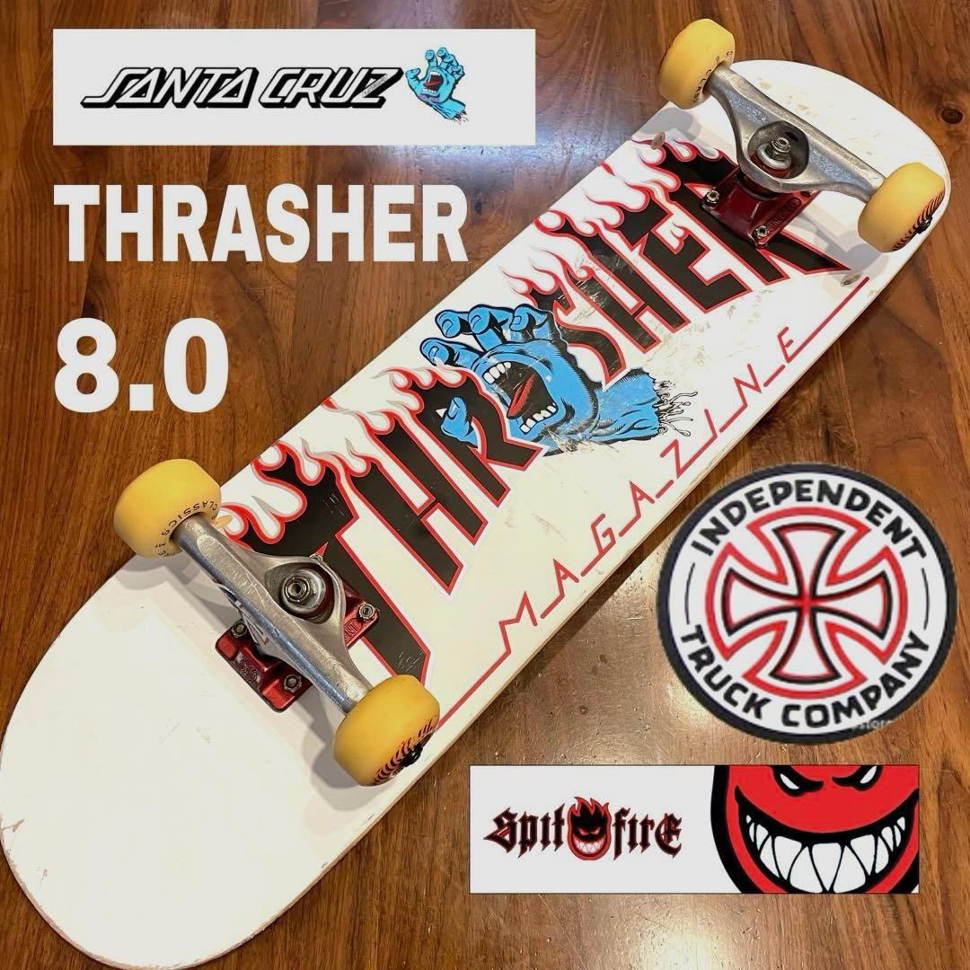 サンタクルーズ　スケボー　インディペンデント　スピットファイア　スラッシャー