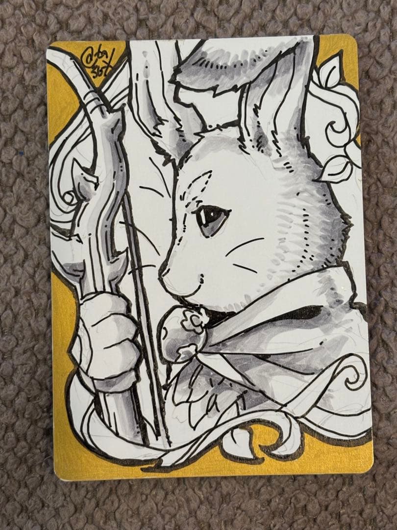 MTG/腕利きの射手、フィニアス/アーティストプルーフ/AP/レイズドフォイル