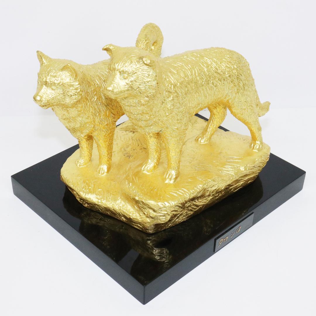 富永直樹 タロジロ ブロンズ製 本金箔仕上げ　共箱