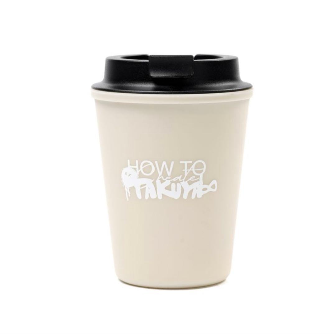 TAKUYA∞の創り方★ウォールマグhtct∞スモークロゴ白/ベージュ★新品