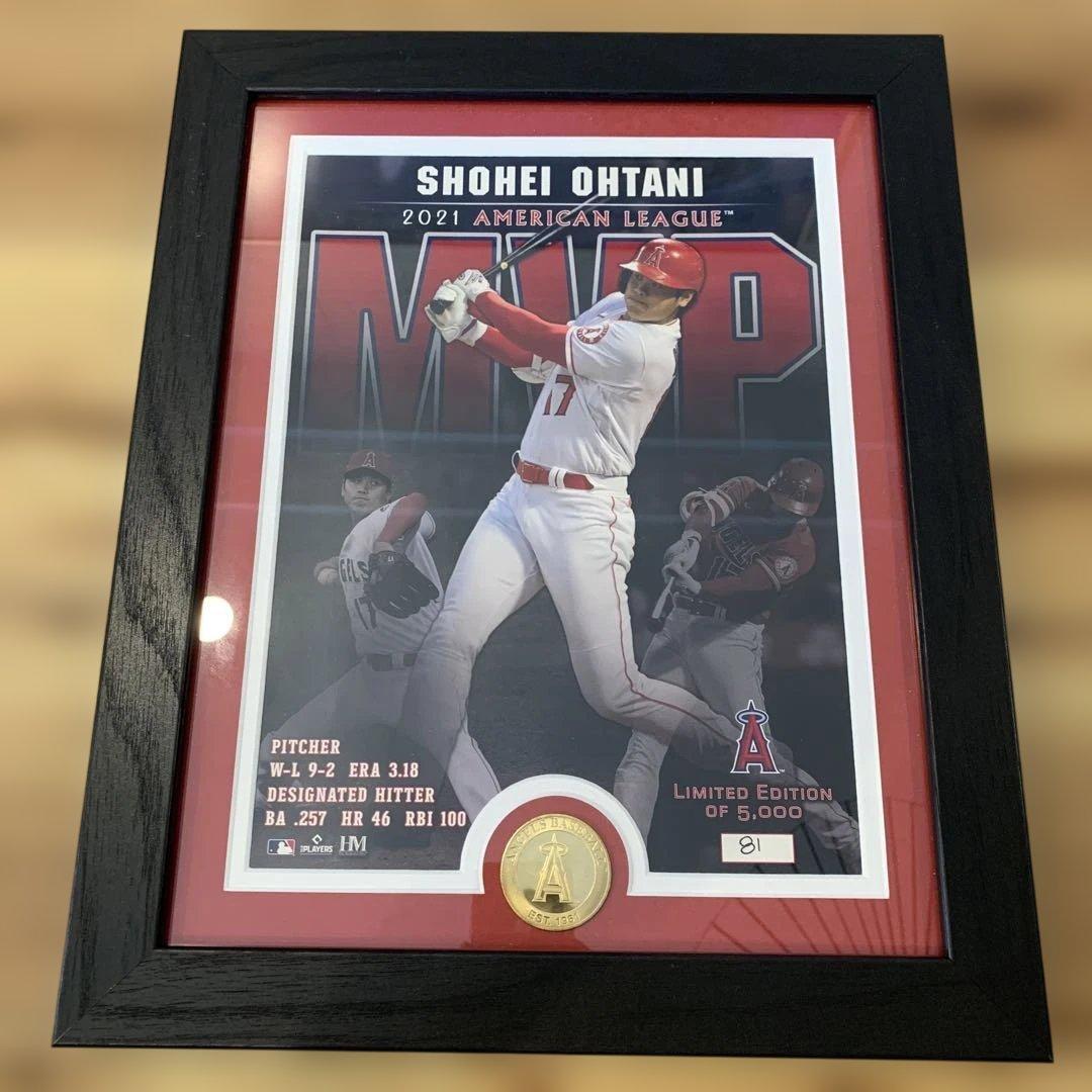 Shohei Ohtani 2021年MVP記念品