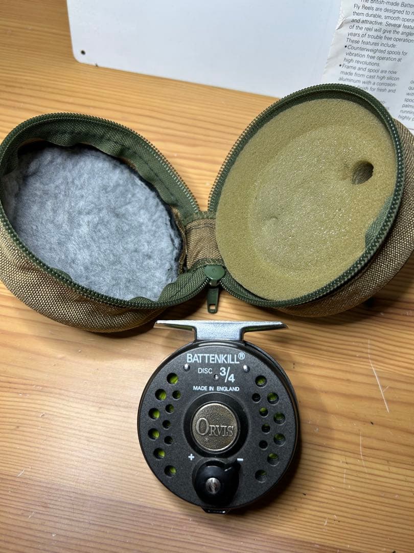 Orvis Battenkill DISC 3/4 フライリール