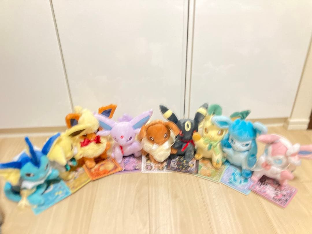 ポケモン イーブイコレクション　2025 ぬいぐるみ 9種セット