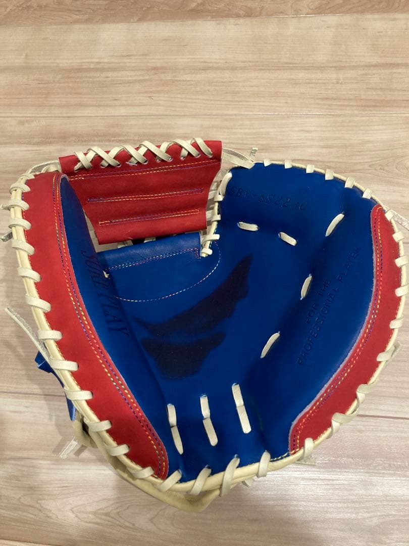 新品未使用　軟式キャッチャーミットSURE PLAY 日本製