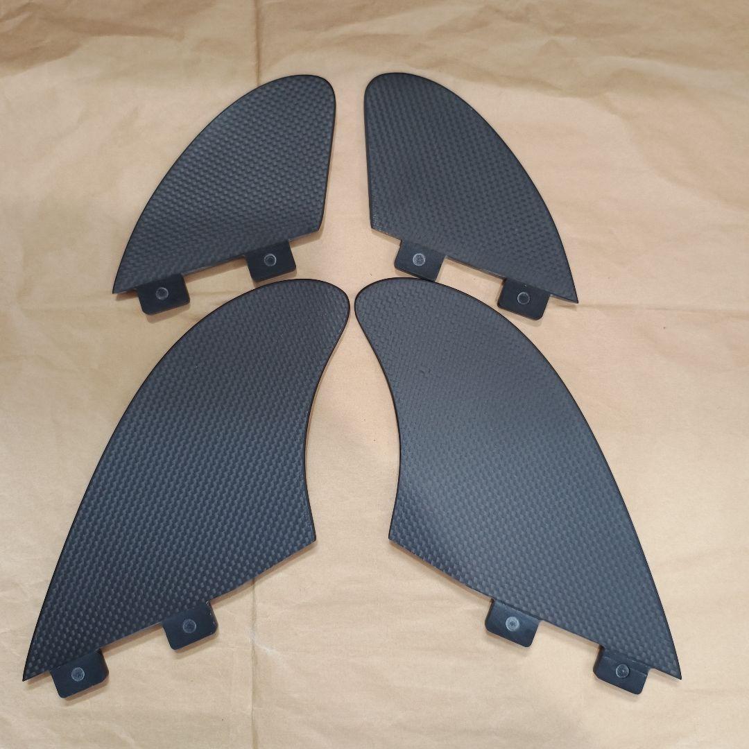 クワッドフィン　FCS対応 カーボンコア　パフォーマンスフィン