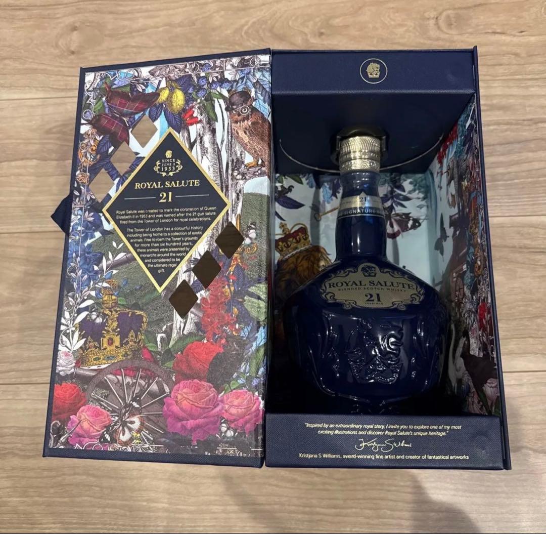 新品未開封　ロイヤルサルート 21年 シグネチャーブレンド スコッチウイスキー