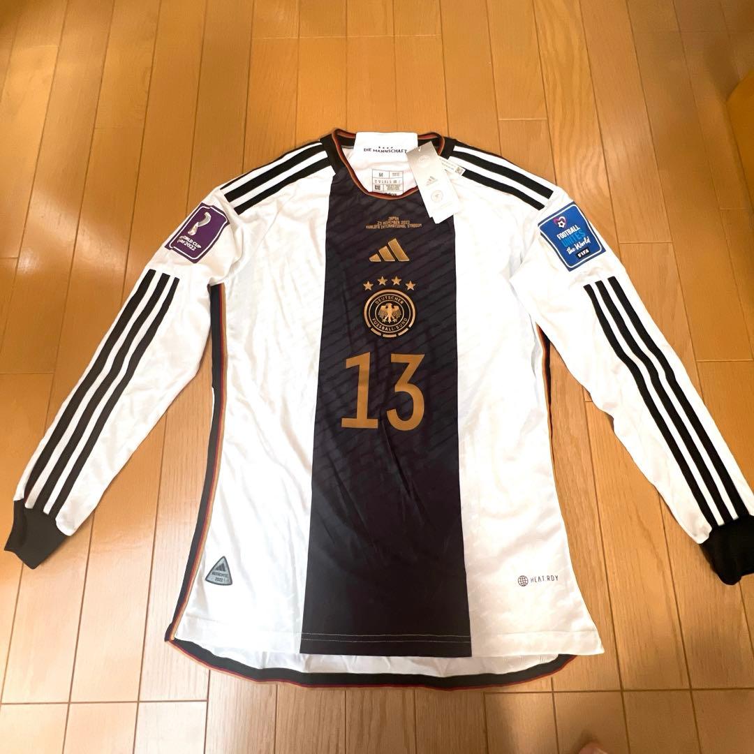 ドイツ代表　トーマス・ミュラー　22-23シーズン　タグ付き　長袖ユニフォーム