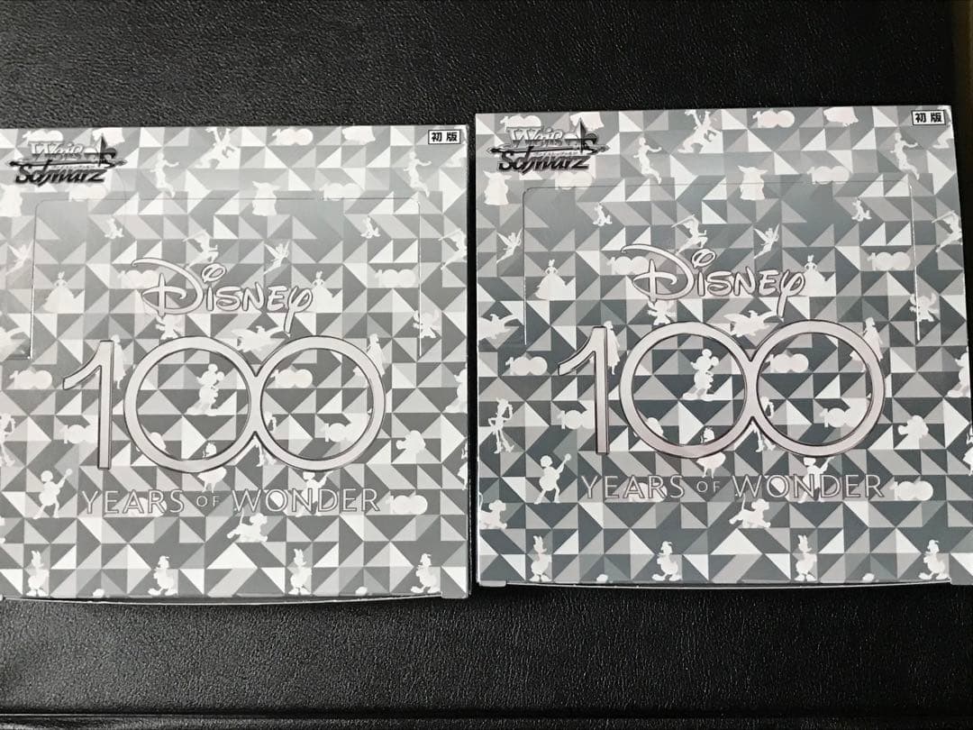 Disney100 ヴァイスシュヴァルツ シュリンクなし 2BOX