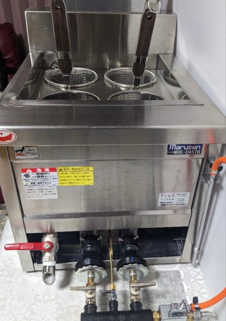卓上茹で麺機　MRK-045TB LPガス用