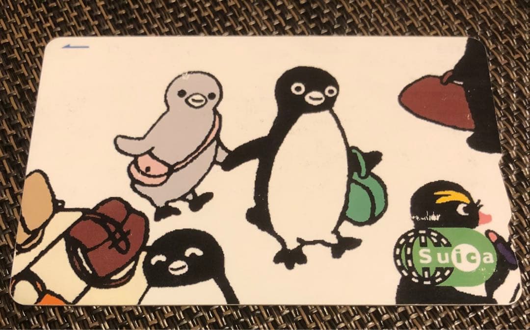 【使用可能】　記念Suica ペンギンのお買い物