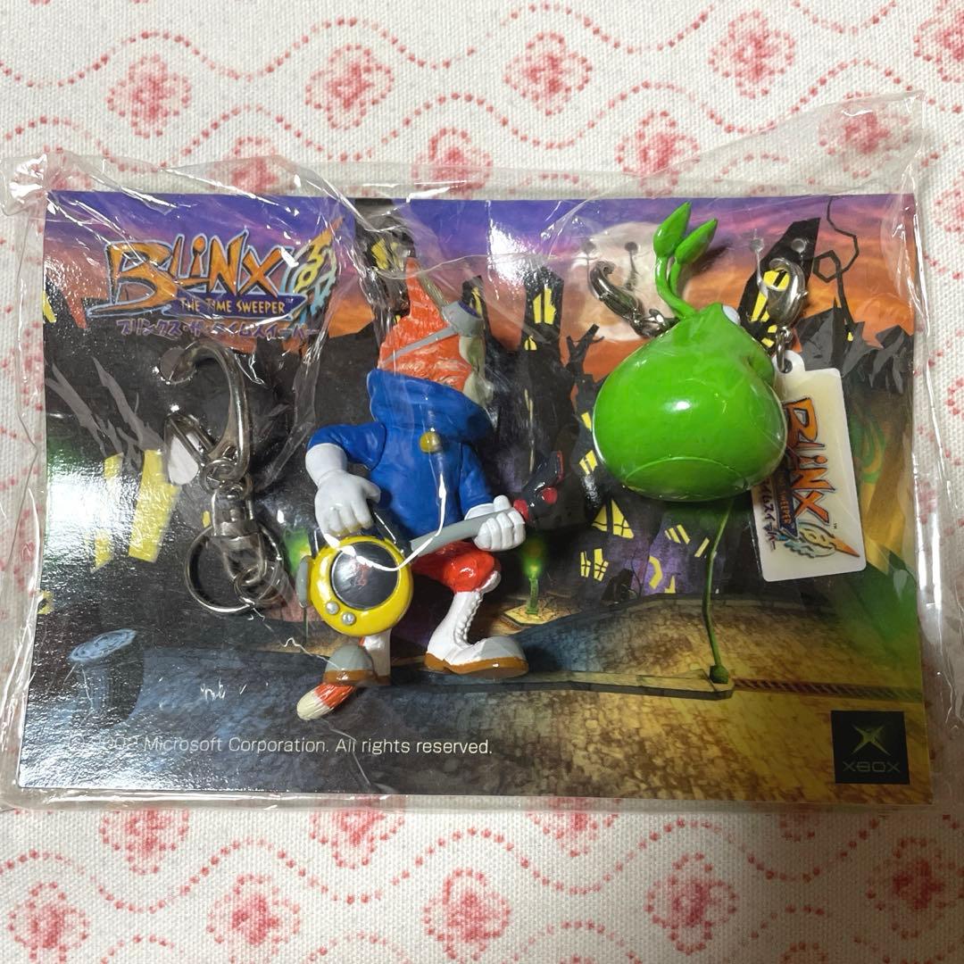 非売品 ブリンクス・ザ・タイムスイーパー　キーホルダー　XBOX 2002年