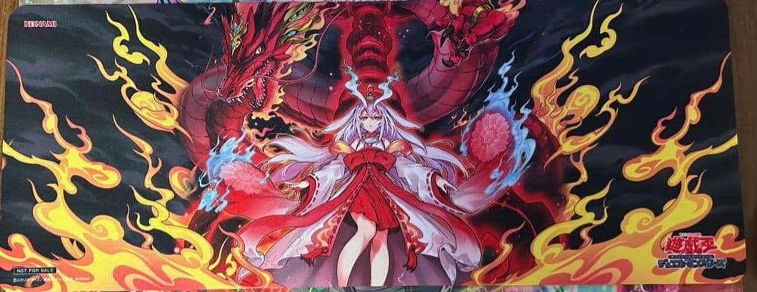 倶利伽羅天童 ハーフプレイマット 限定品