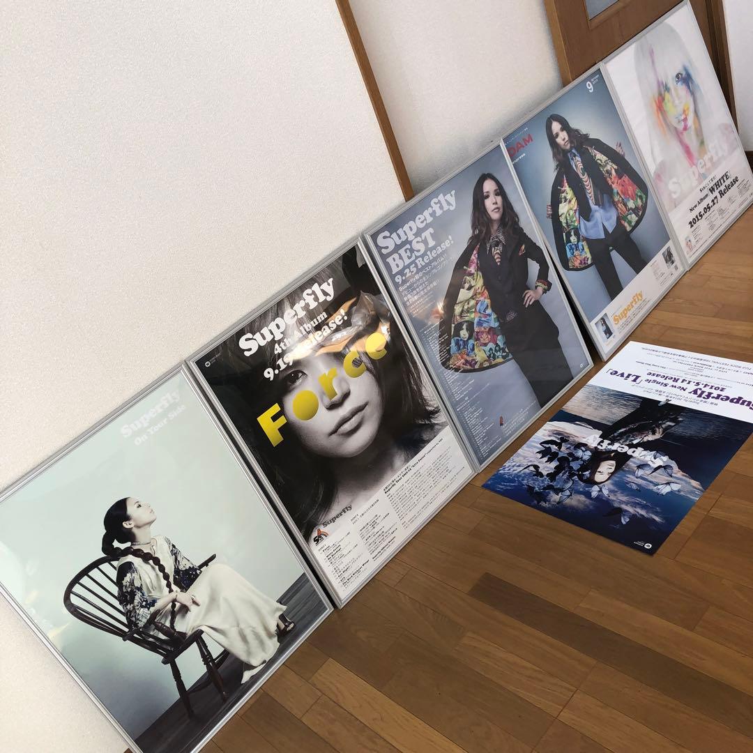 superfly B2ポスター 6枚セット スーパーフライ