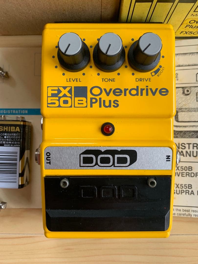 DOD FX50B Overdrive Plus ギターエフェクター