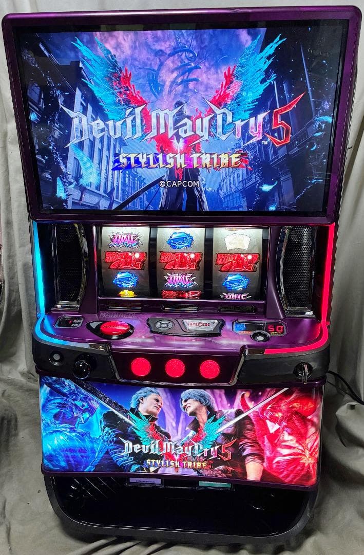 スマスロ デビル メイ クライ5☆遊技可能アダプタ取付済実機☆送料無料