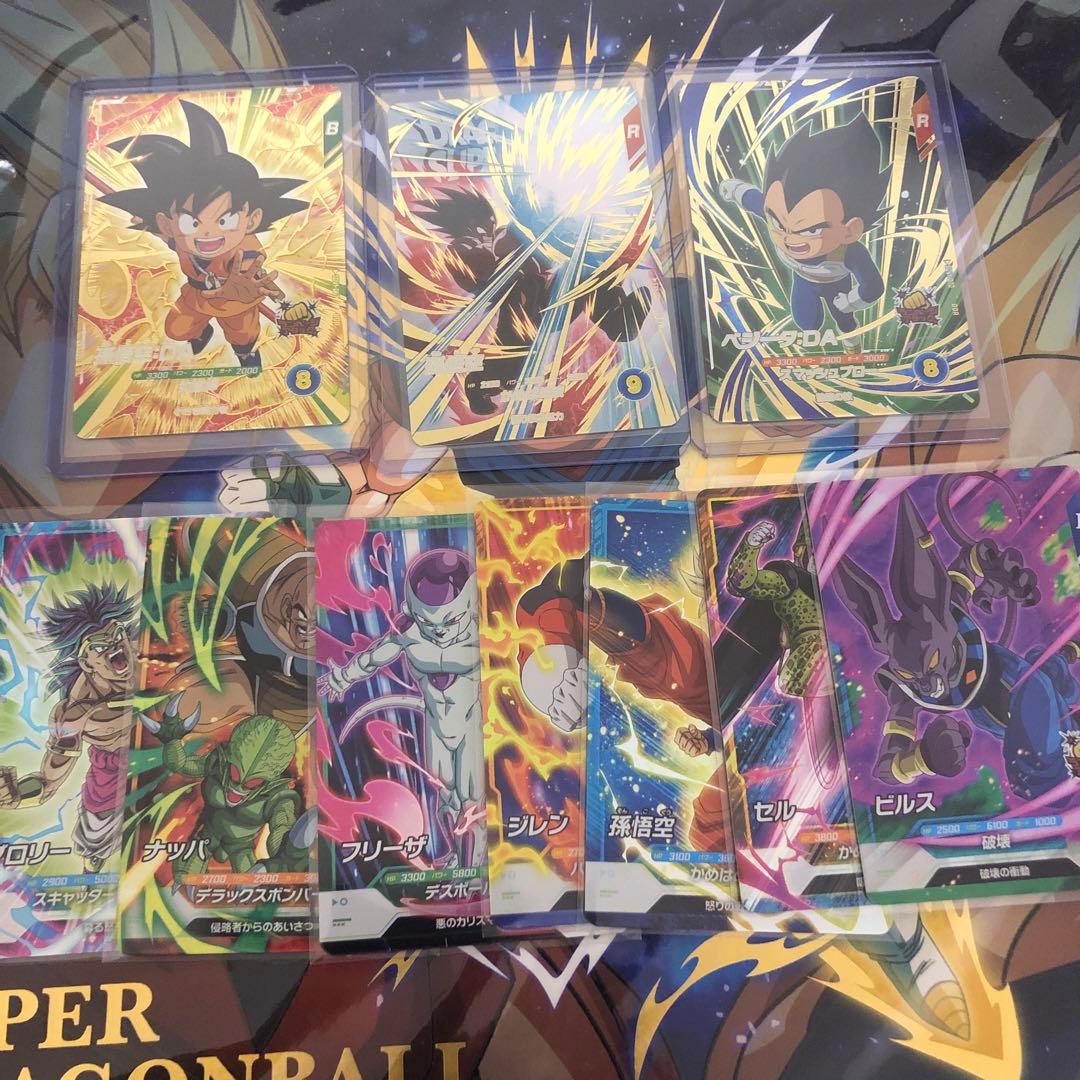 ドラゴンボール　ダイバーズ　1弾　60種セット　孫悟空　ナッパ　ベジータ