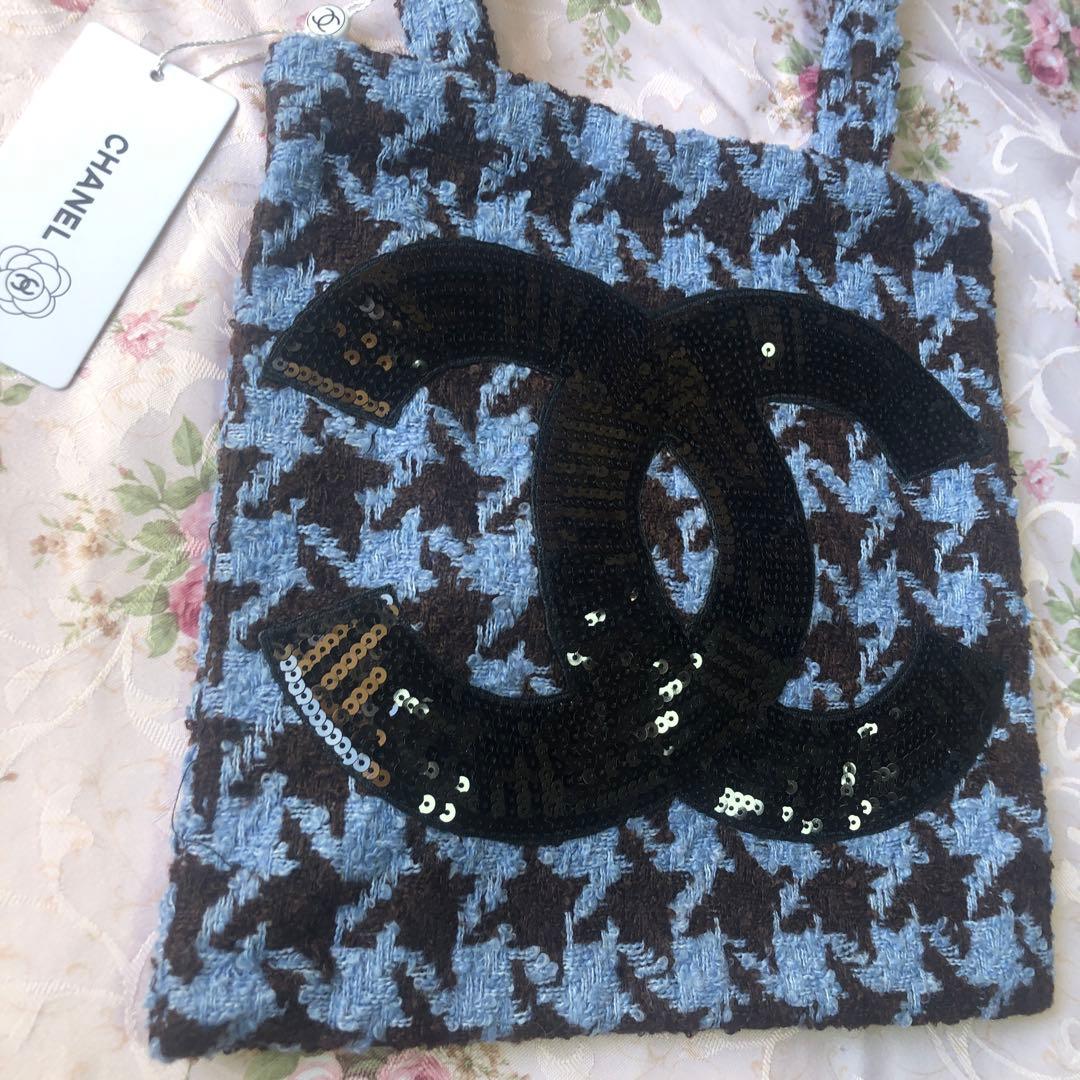 新品未使用　CHANEL ハウンドトゥース　ノベルティ