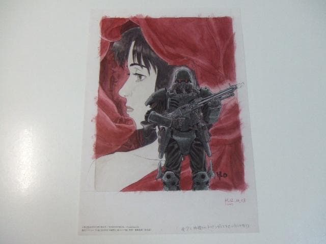 非売品 複製原画 人狼 JIN-ROH 沖浦啓之 押井守 ケルベロスサーガ