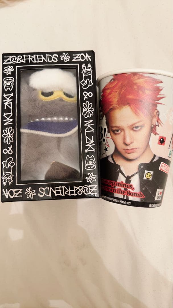 gdragon ゾアキーチャームとセンイル限定紙カップ