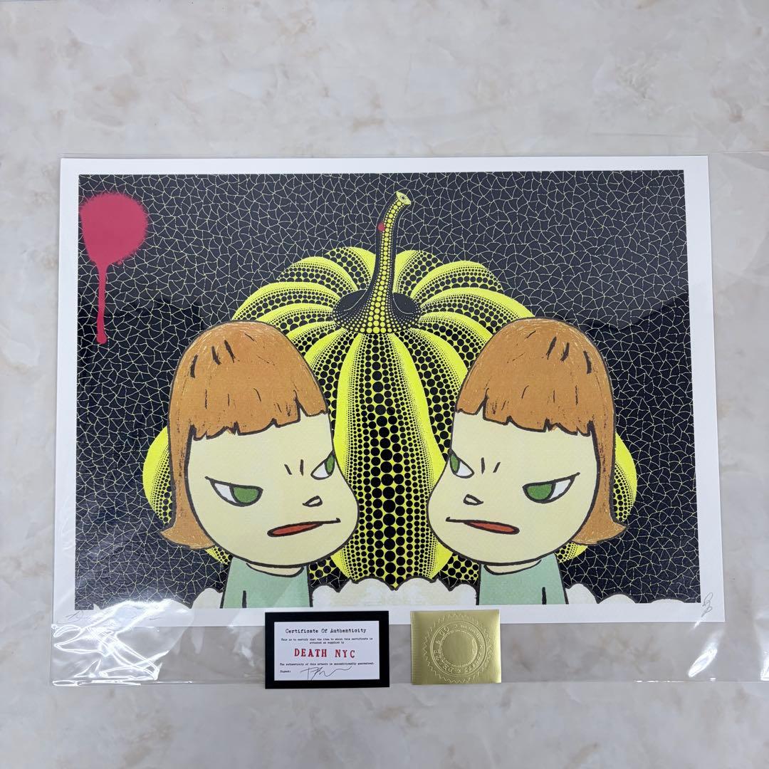 DEATH NYC 奈良美智 現代アート 直筆サイン